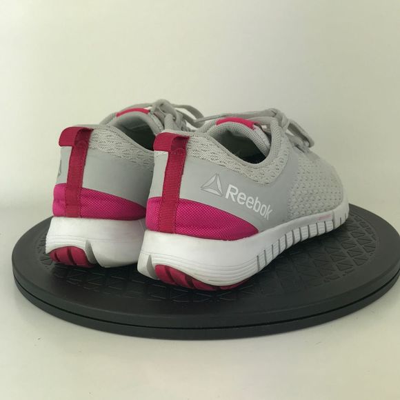 Reebok Zrated Gray/Pink Athletic Running Shoes BS7523 Women's Size 6.5 - Picture 5 of 12